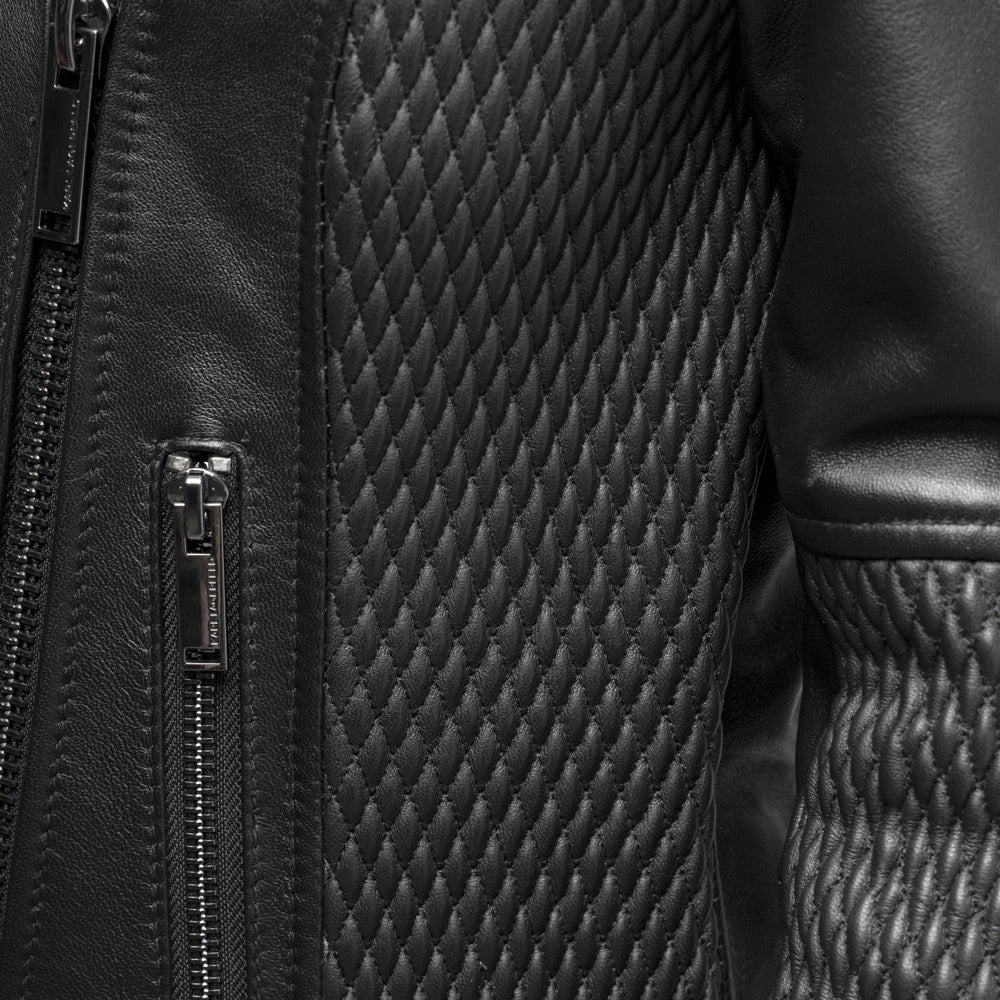 Lindsay - Women's Leather Jacket Women's Fashion Leather Jacket FMCo