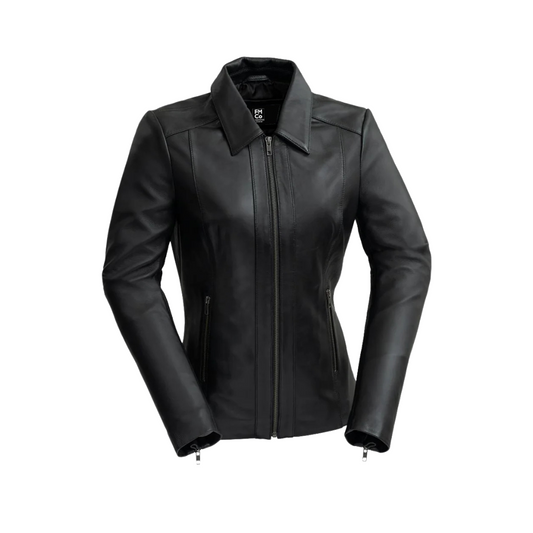 Patricia Womens Fashion Leather Jacket Women's Leather Jacket FMCo XS