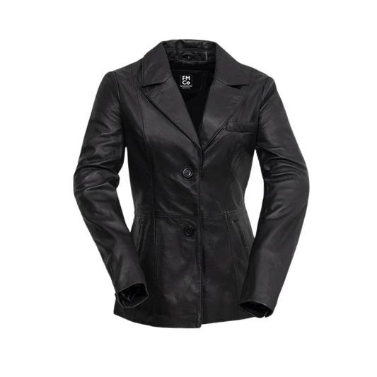 Dahlia Womens Fashion Leather Jacket Women's Leather Jacket FMCo