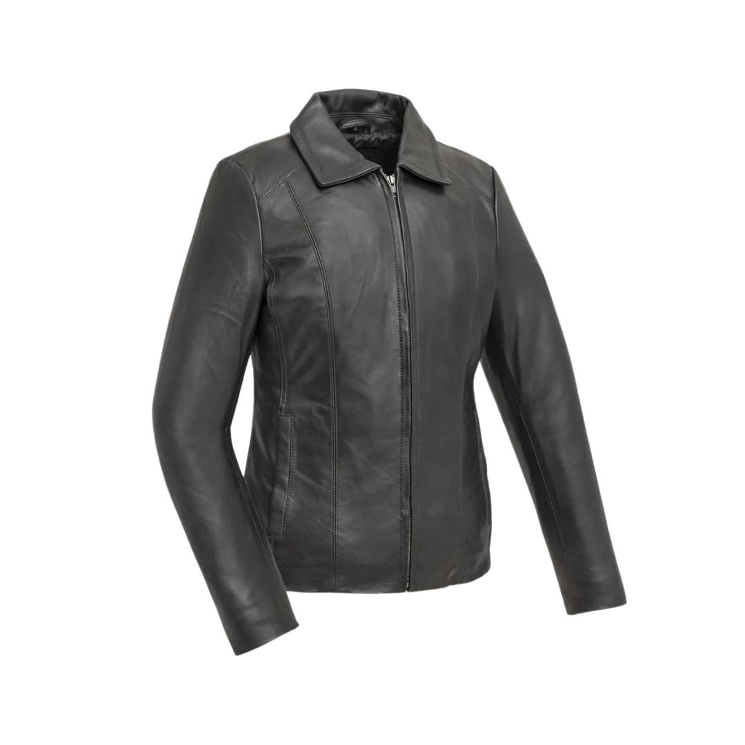 Imelda - A ladies lambskin leather jacket FMCo XS