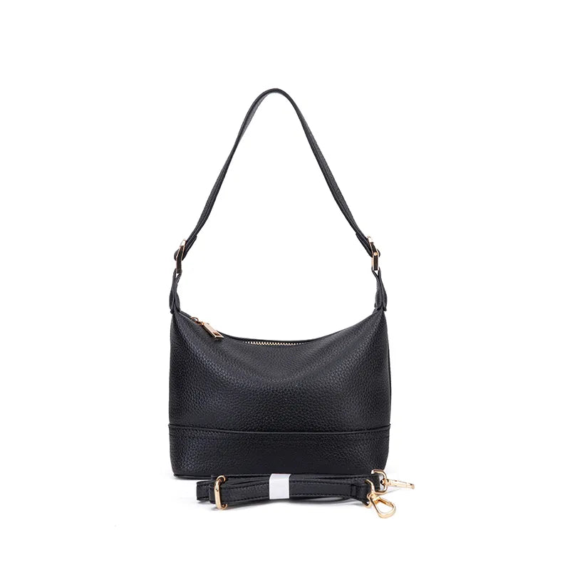 Faux Leather Mini Shoulder Bag