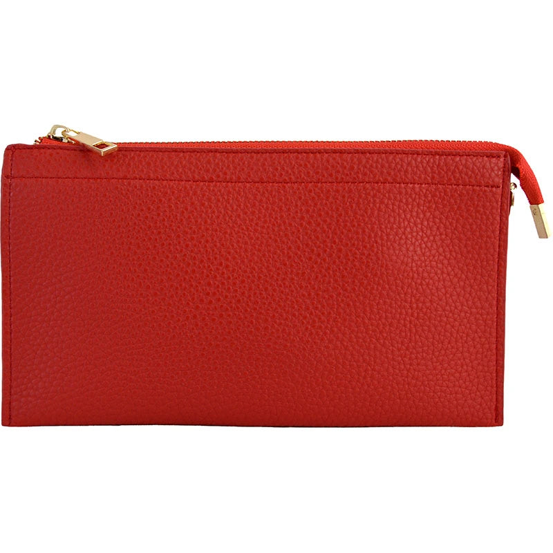 Faux leather Middle Clutch
