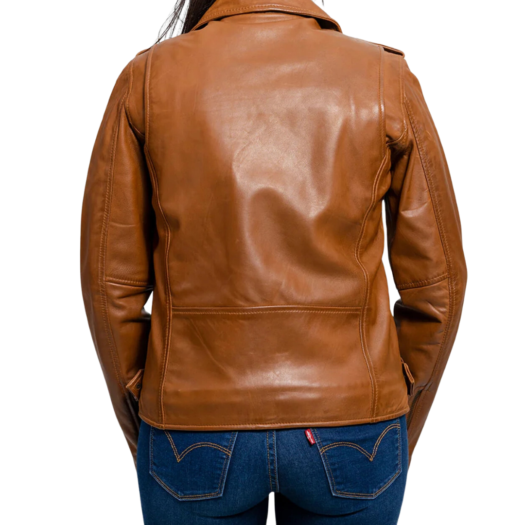 Rebel Fashion Leather Jacket Women's Leather Jacket FMCo