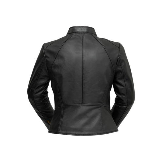 Zoey Womens Fashion Leather Jacket Women's Leather Jacket FMCo