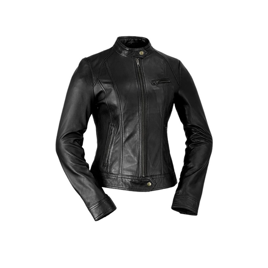 Favorite Women's Fashion Leather Jacket Women's Leather Jacket FMCo