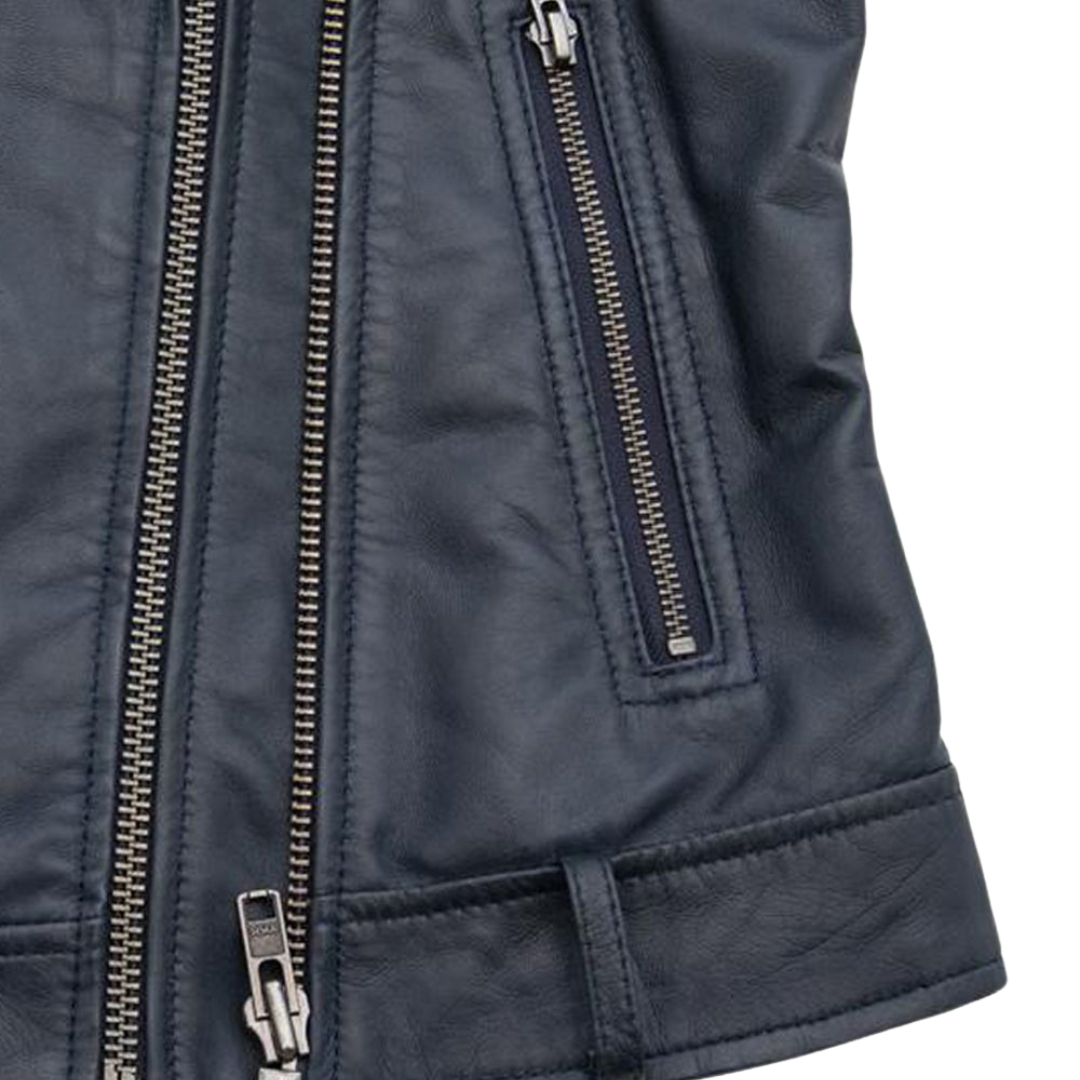 Chloe Womens Fashion Leather Jacket Women's Leather Jacket FMCo