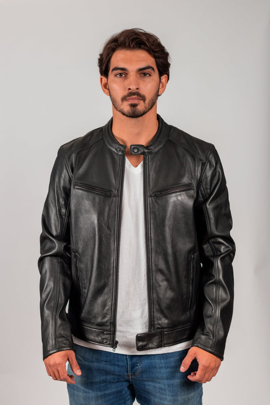 Clark Mens leather Jacket Men's Leather Jacket FMCo