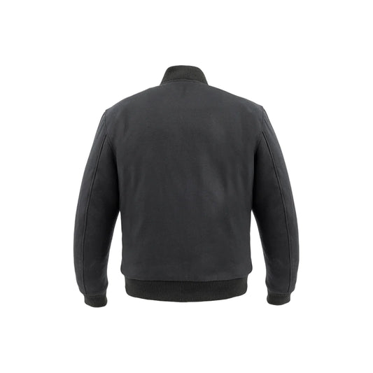 Andre Mens Varsity Leather Jacket Men's Varsity Bomber Jacker FMCo