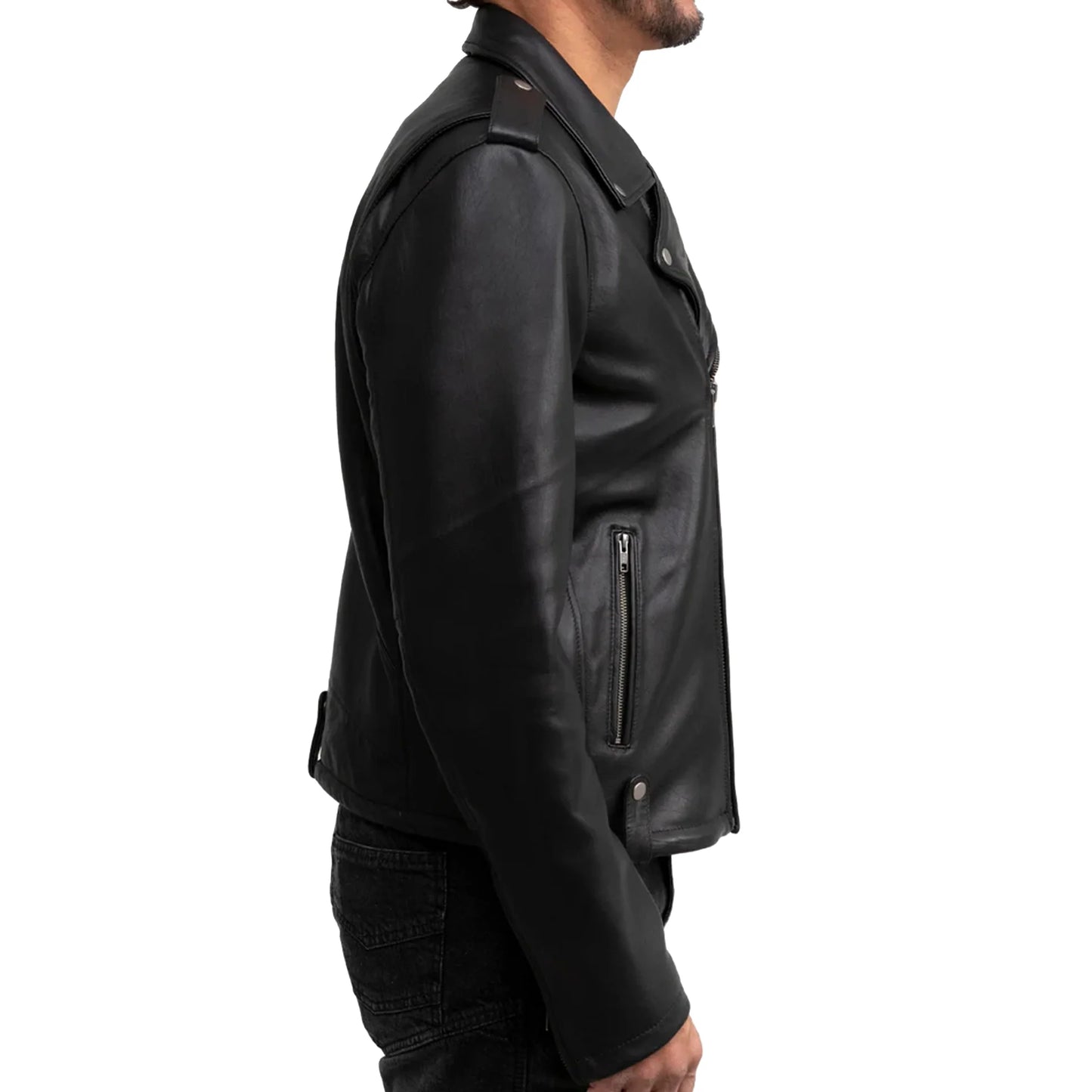 Anthony Mens Fashion Jacket Men's New Zealand Lambskin Jacket FMCo