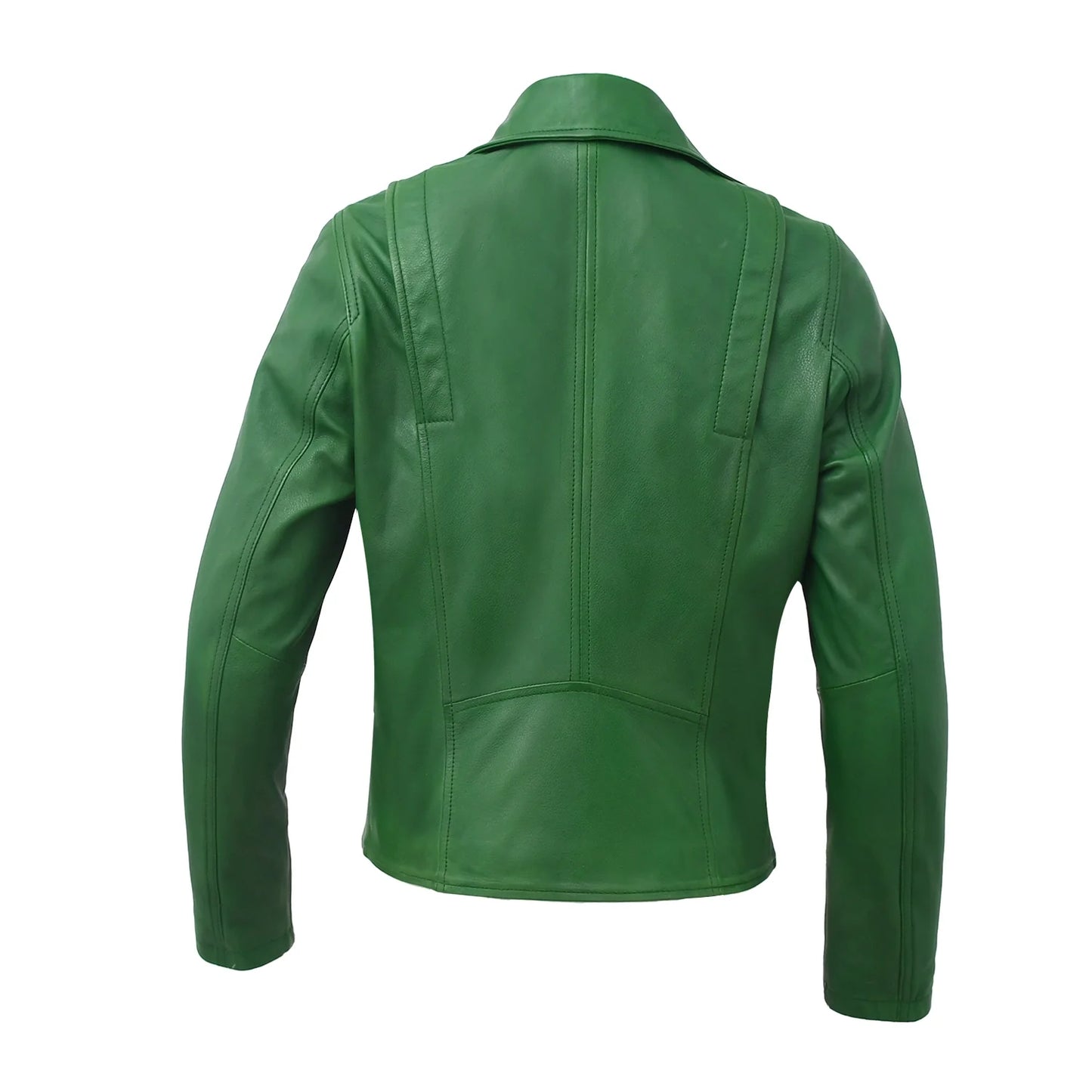 Lennox Moto Style Leather Jacket Women's Fashion Leather Jacket FMCo
