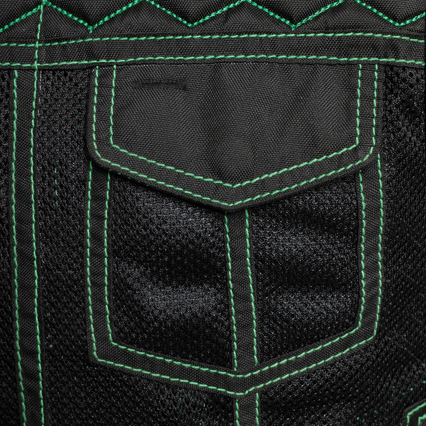 Lowside Hornet Moto Mesh Men's Club Style Vest Men's Moto Mesh Vest First Manufacturing Company