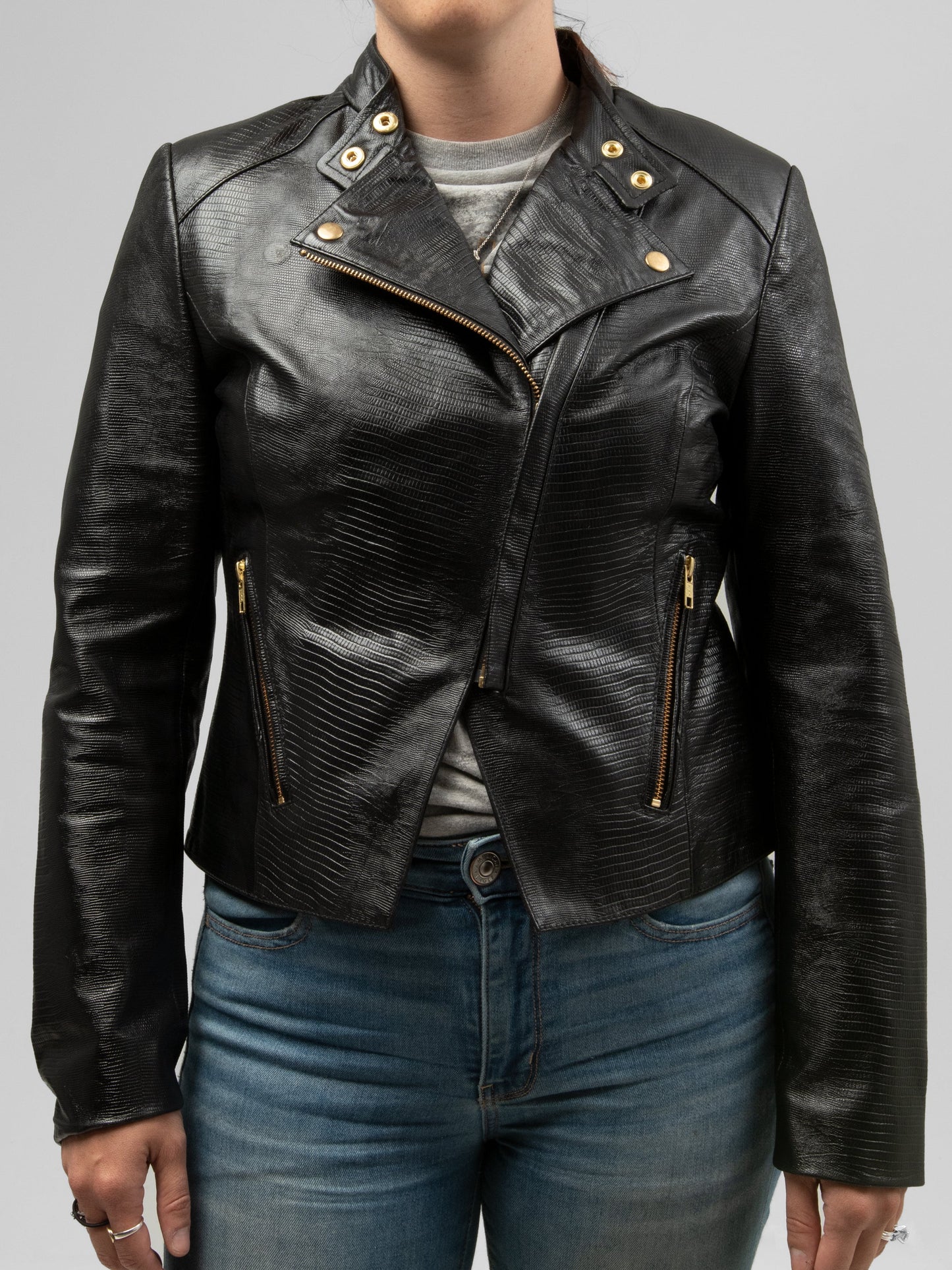 Lizette Womens Fashion Leather Jacket Women's Fashion Leather Jacket FMCo