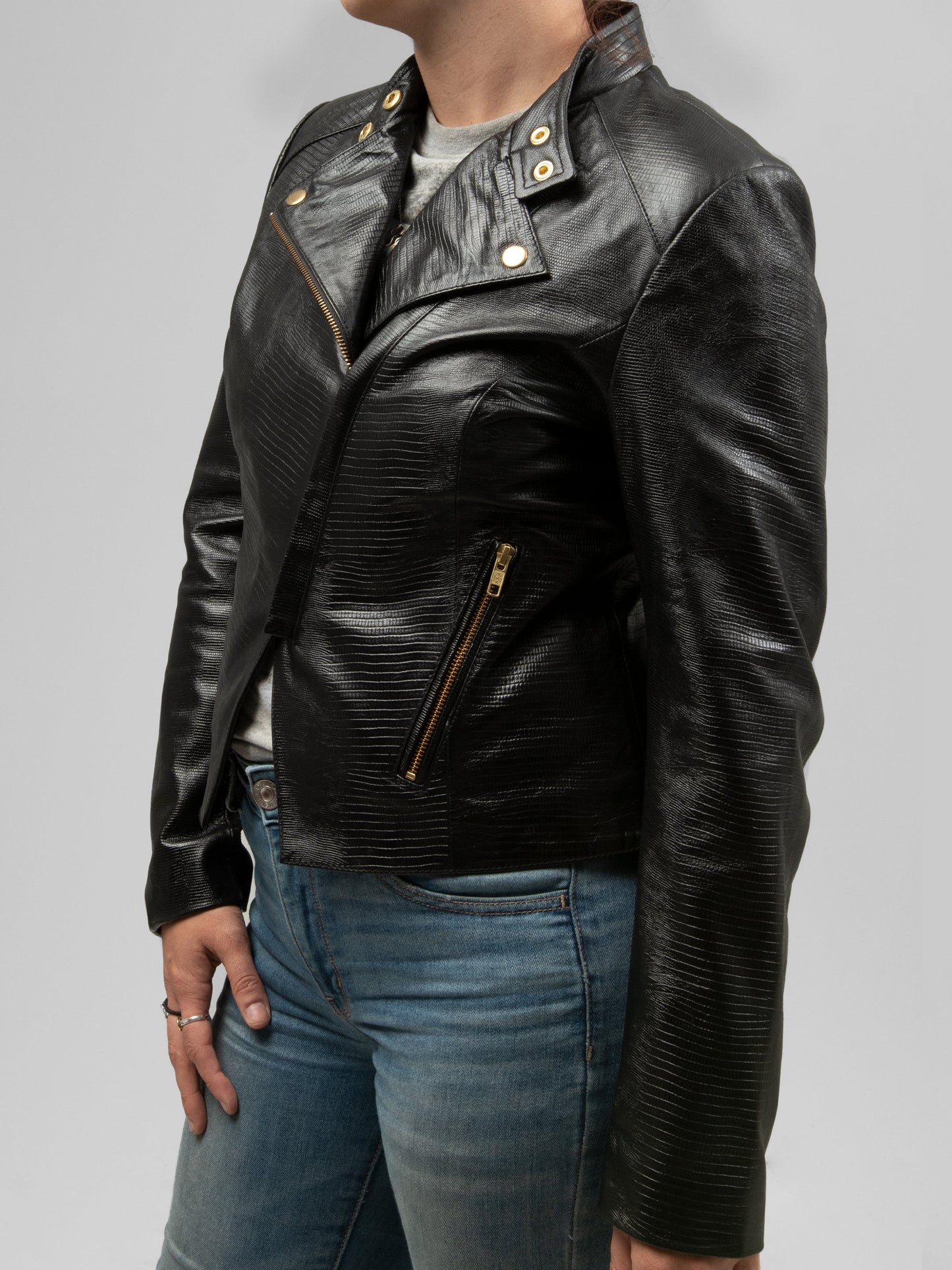 Lizette Womens Fashion Leather Jacket Women's Fashion Leather Jacket FMCo