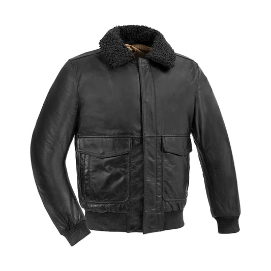 Old World Map Bomber Jacket Men's Bomber Jacket FMCo Black XS