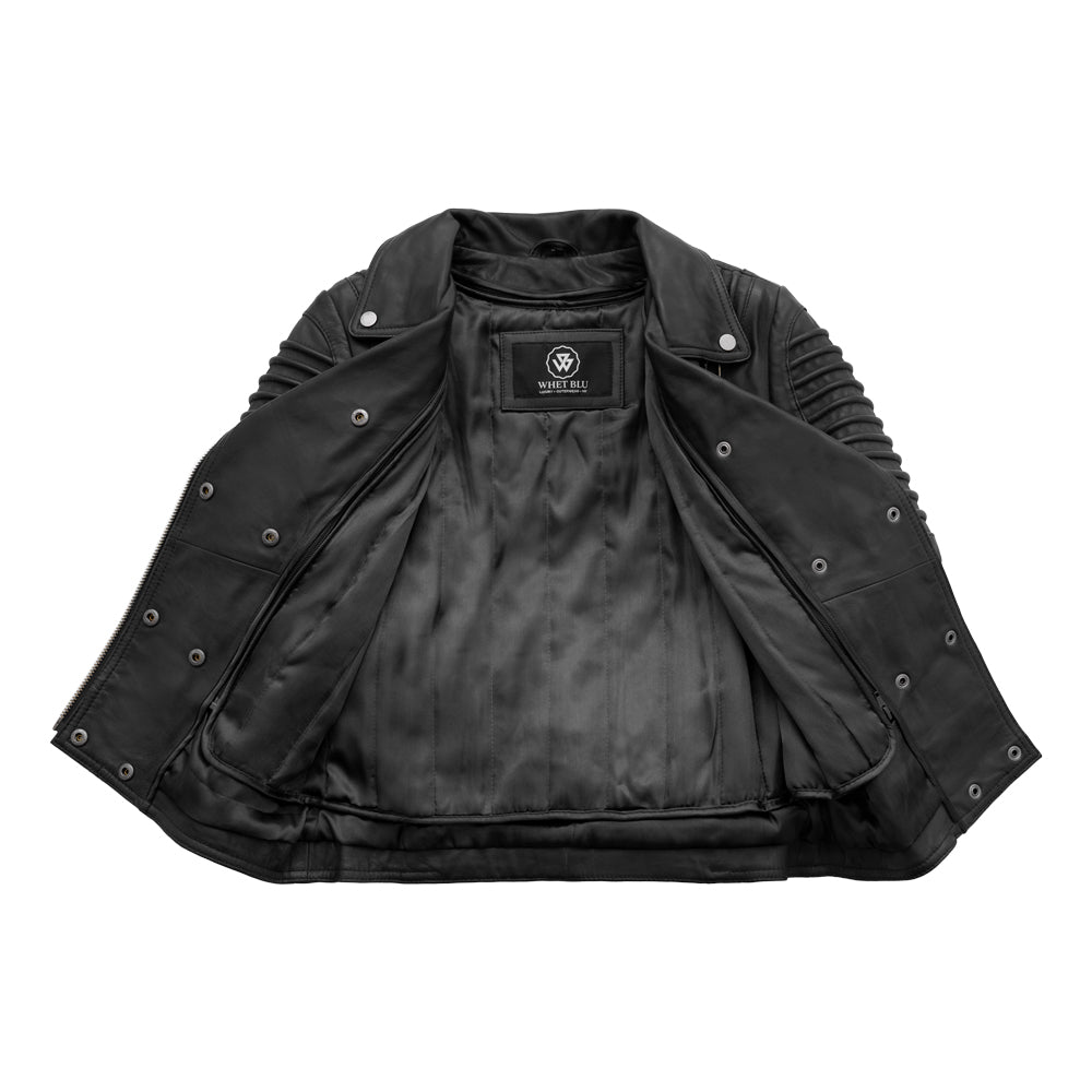 Queens Fashion Lambskin Leather Jacket Women's Jacket FMCo