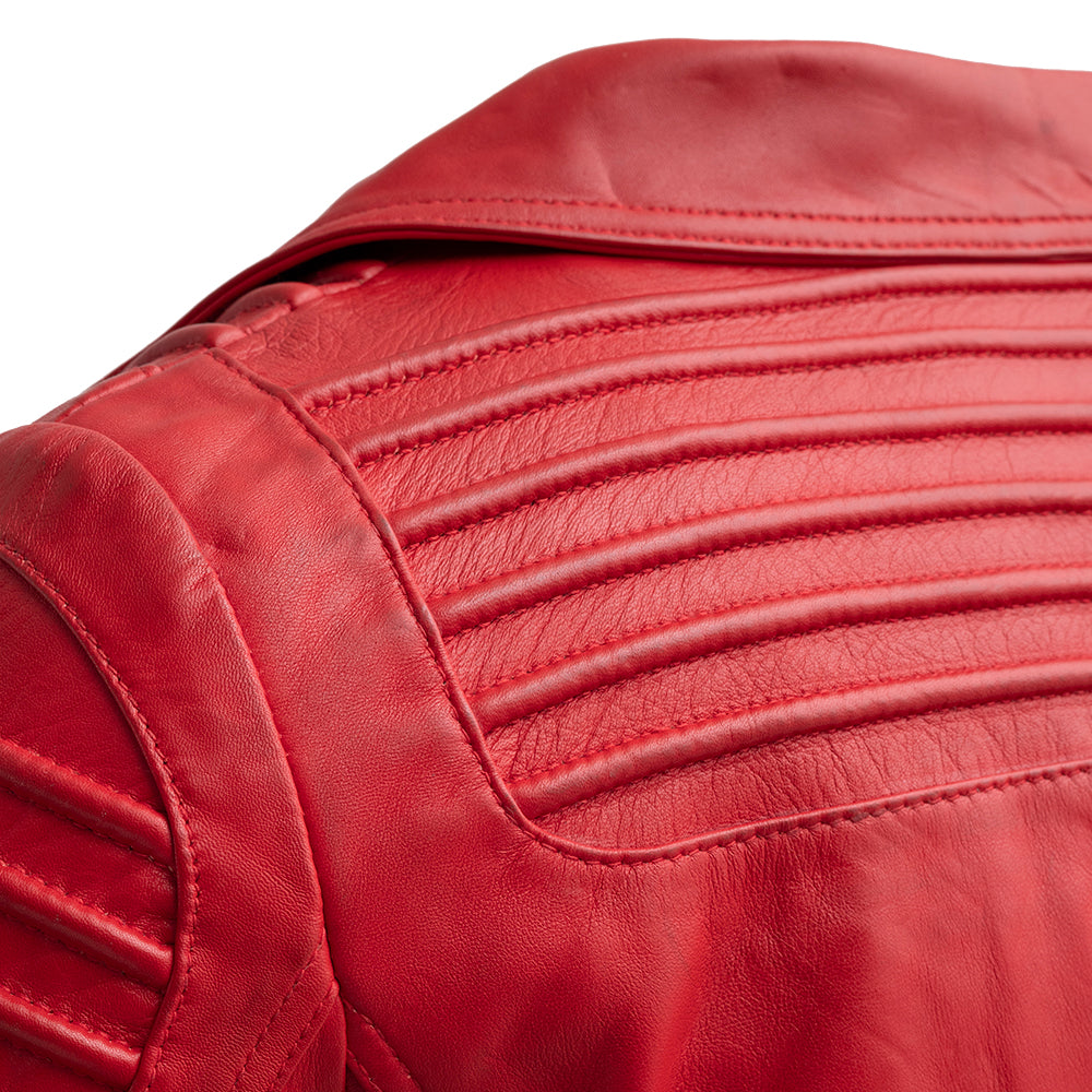 Queens Fashion Lambskin Leather Jacket Women's Jacket FMCo