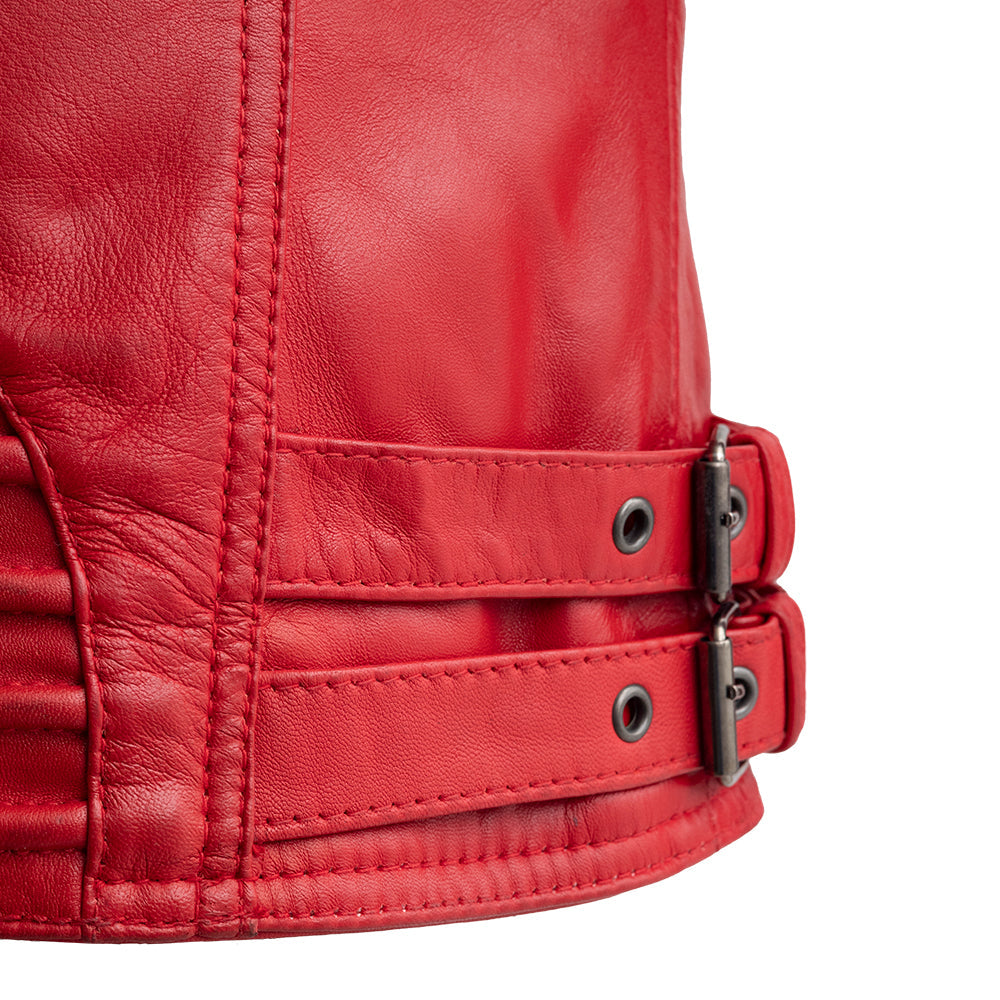Queens Fashion Lambskin Leather Jacket Women's Jacket FMCo