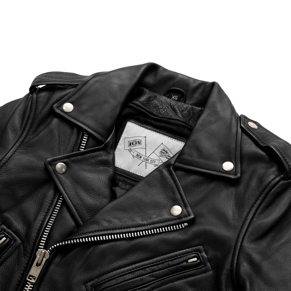 Imogen - Women's Motorcycle Leather Jacket Women's Leather Jacket BH&BR COLLAB
