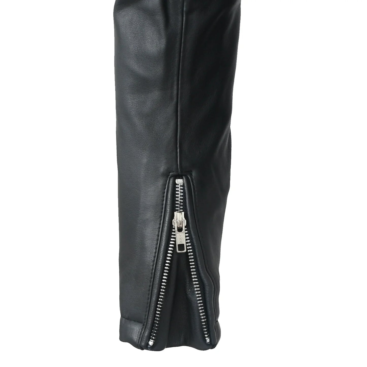 Lennox Moto Style Leather Jacket Women's Fashion Leather Jacket FMCo