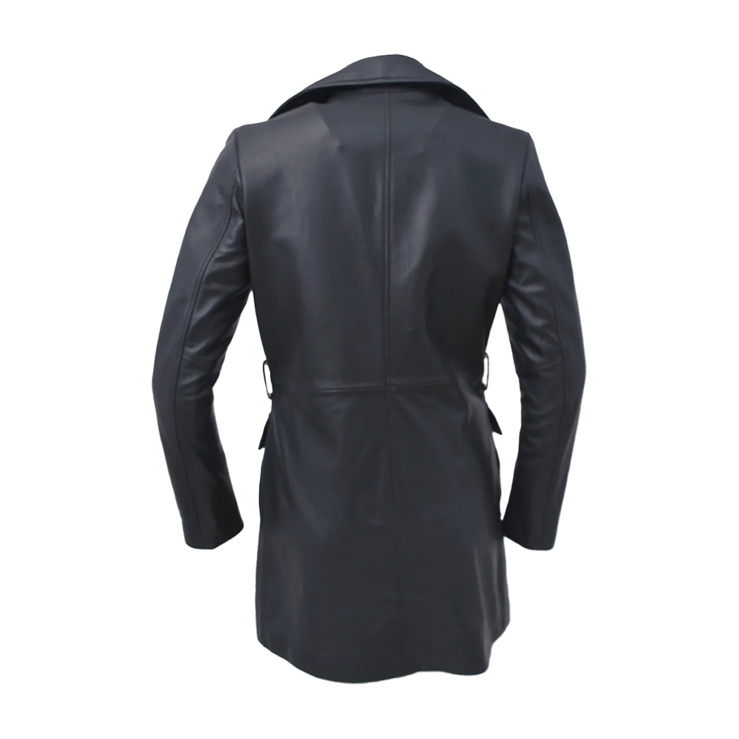 Emma Ladies Long Coat Women's Leather Jacket FMCo