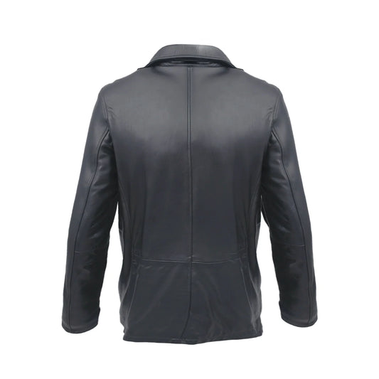 Strata Mens Fashion Leather Jacket Men's New Zealand Lambskin Jacket FMCo