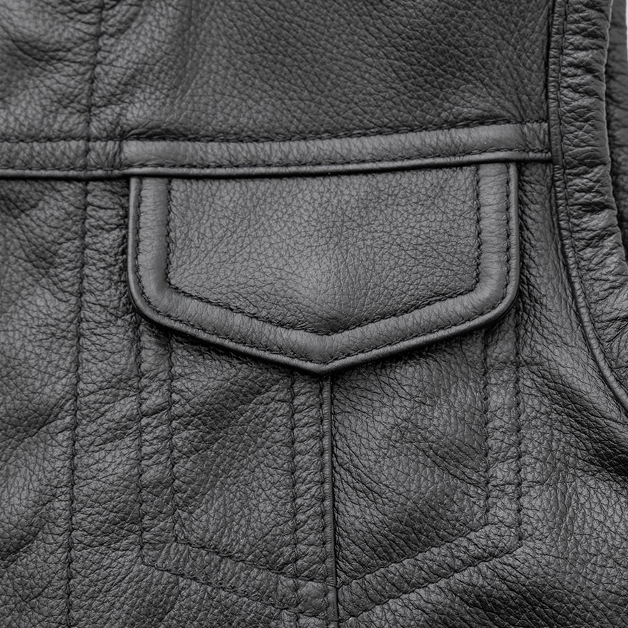 Bad Boy- Kid's Leather Vest Children's Clothing First Manufacturing Company
