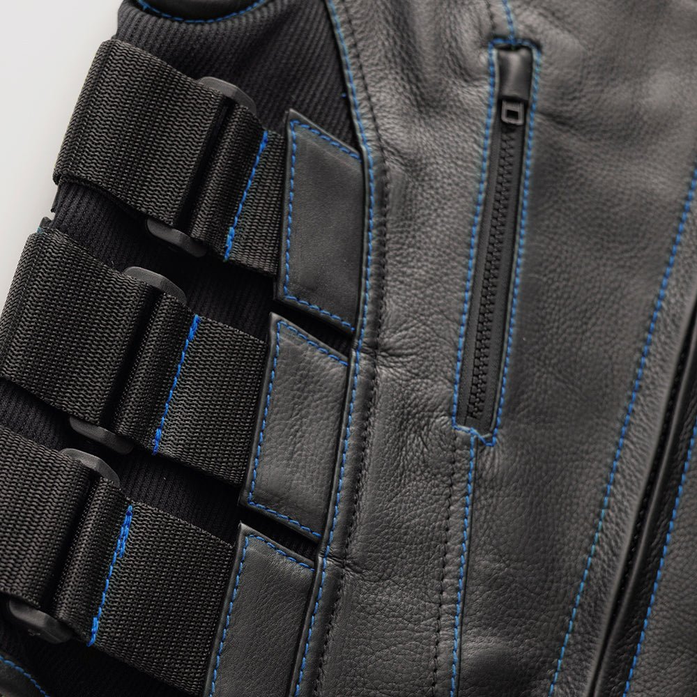 Boulevard - Men's Swat Leather Vest - Limited Edition Factory Customs First Manufacturing Company