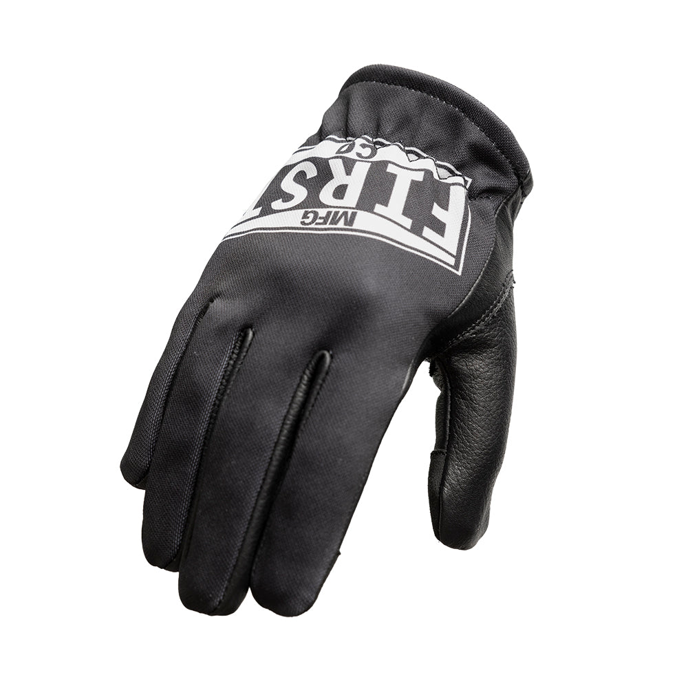 Clutch Men's Motorcycle Leather Gloves Men's Gloves First Manufacturing Company Black S