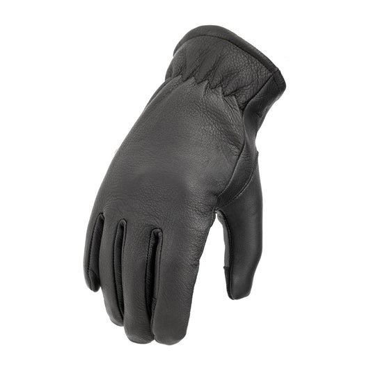Collector Men's Deer Skin Gloves Men's Deer Skin Gloves First Manufacturing Company Black XS