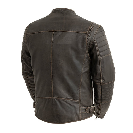 Commuter Men's Motorcycle Leather Jacket Men's Leather Jacket Jackets