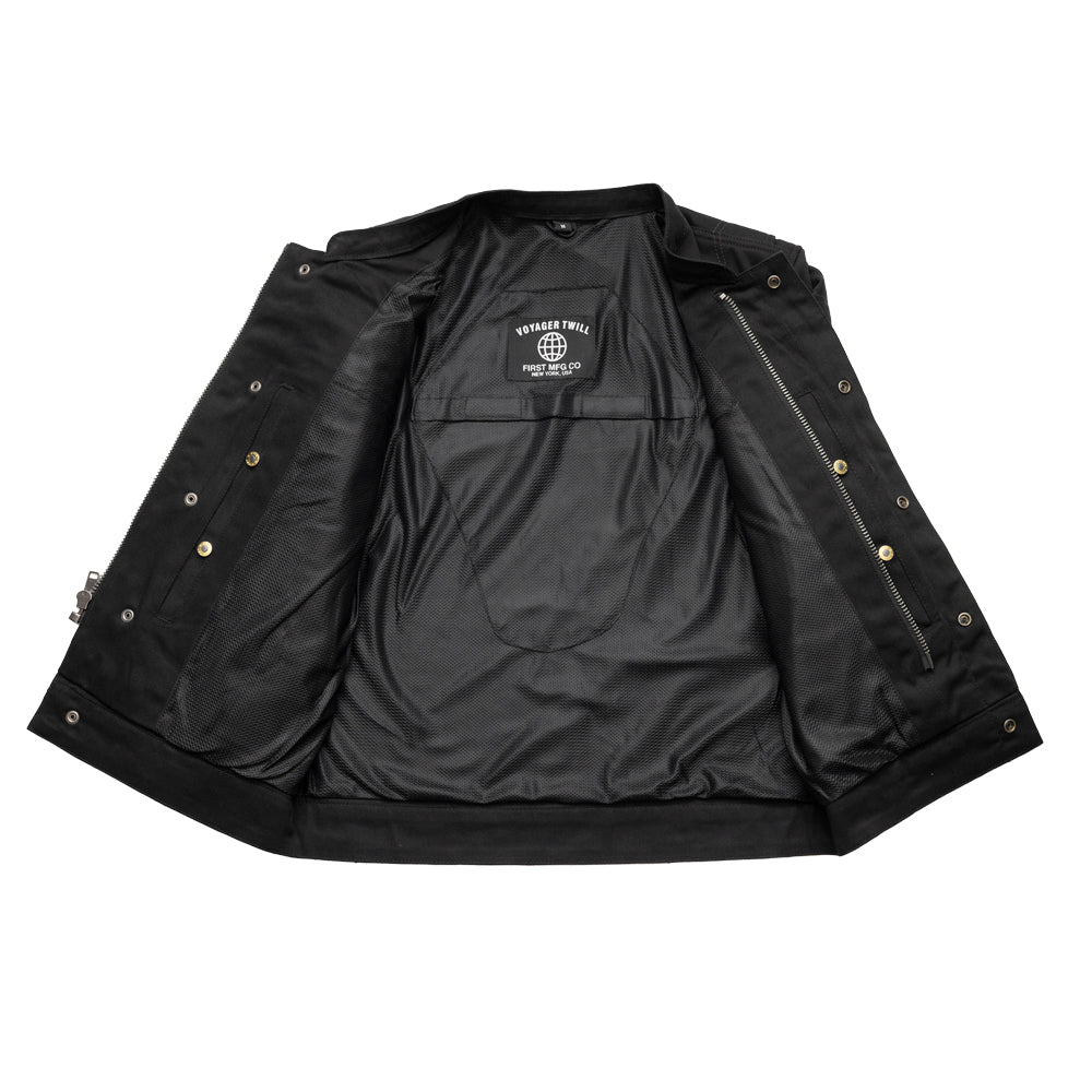 Desperado Men's Motorcycle Twill Jacket Men's Twill Jacket First Manufacturing Company
