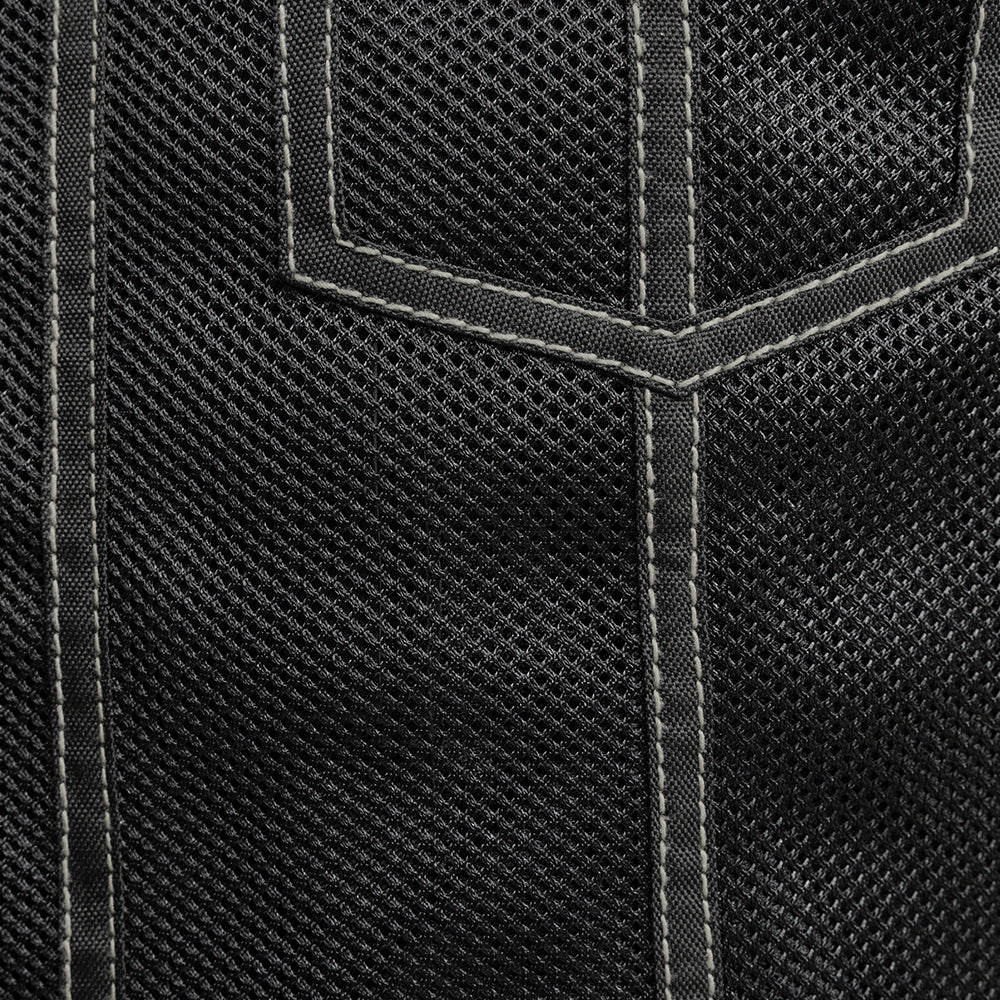 Downside Moto Mesh Men's Motorcycle Vest Men's Moto Mesh Vest First Manufacturing Company