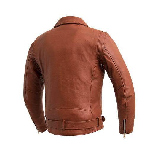 Fillmore Men's Motorcycle Leather Jacket (Copy) Men's Leather Jacket First Manufacturing Company