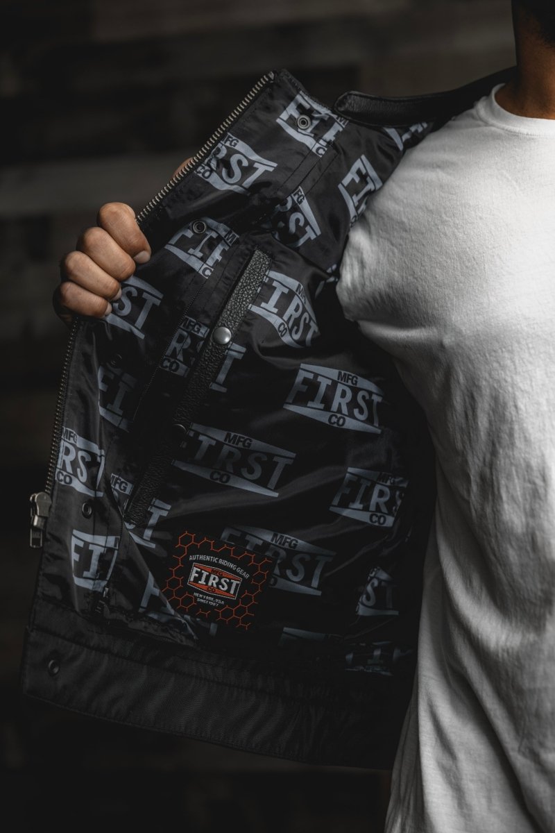 FMCo Men's Signature Leather Vest Men's Leather Vest Vests