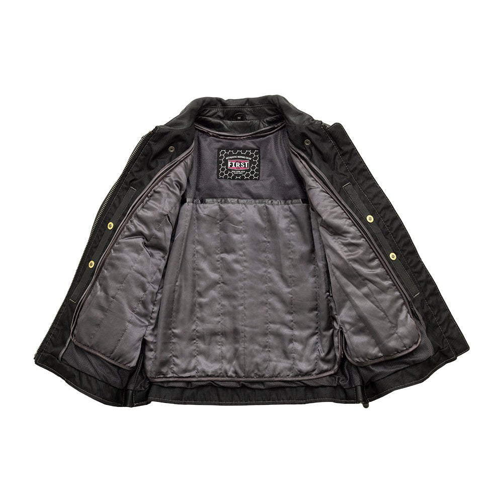 Free Spirit - Women's Motorcycle Leather Jacket Women's Leather Jacket First Manufacturing Company