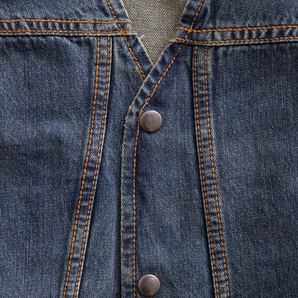 Gambler Men's Motorcycle Denim Vest Men's Denim Vest First Manufacturing Company