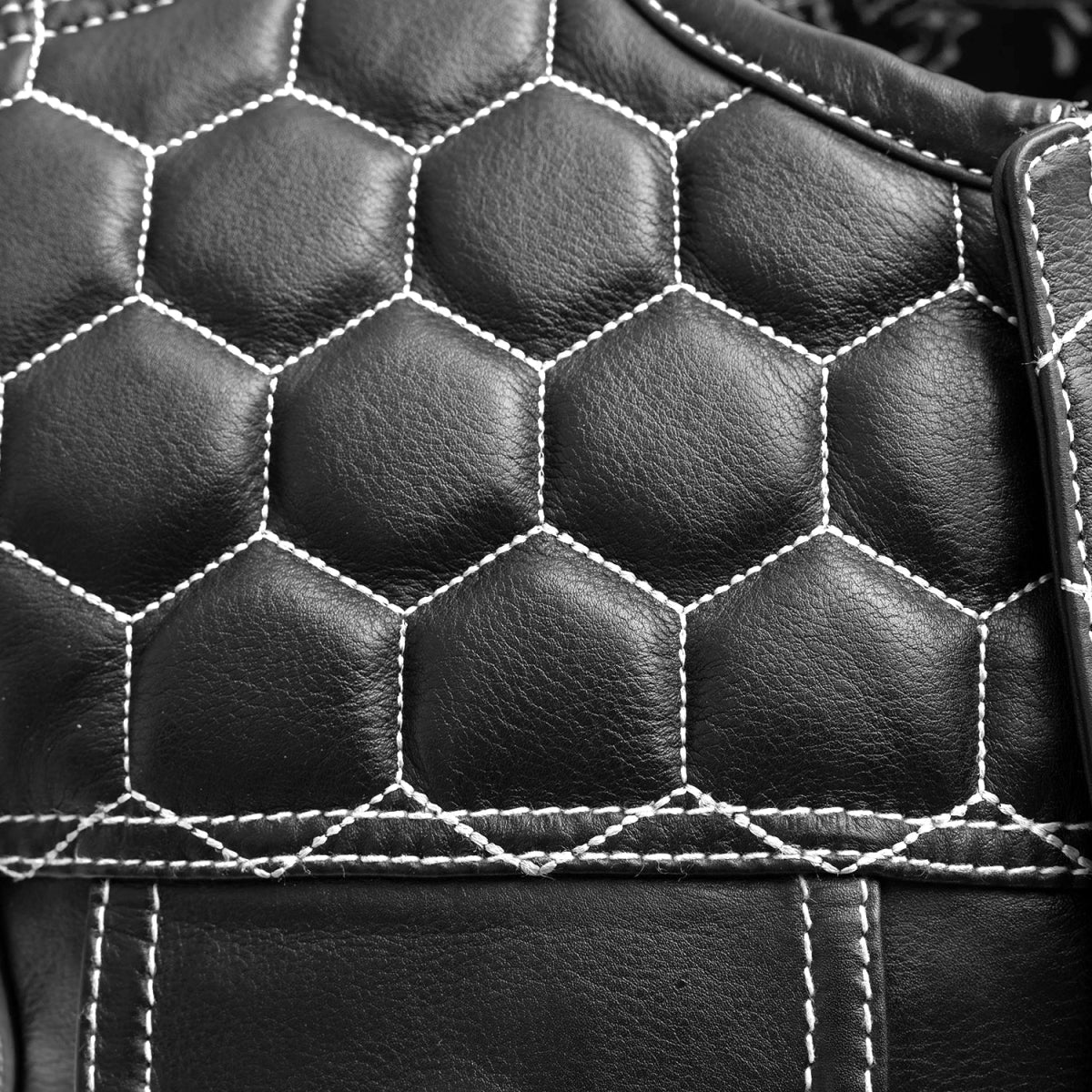 Hornet Men's Club Style Leather Vest Men's Leather Vest First Manufacturing Company