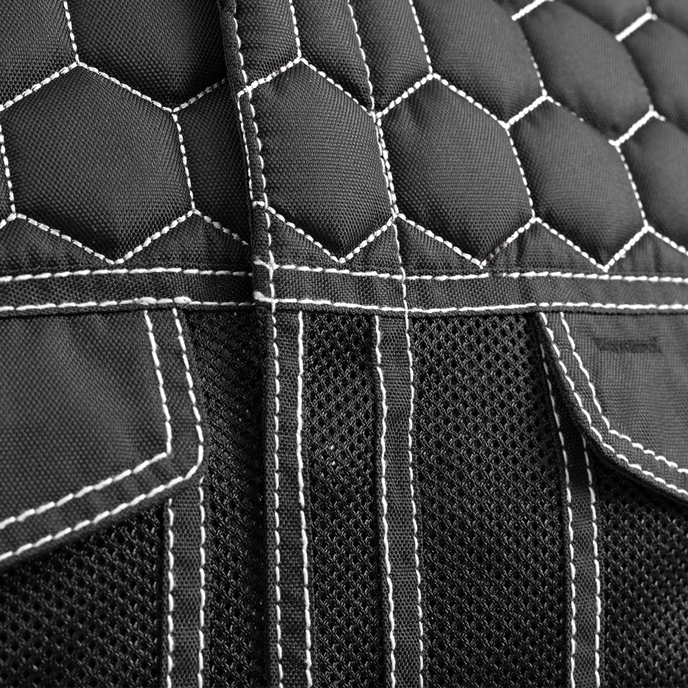 Hornet Moto Mesh Men's Club Style Vest Men's Moto Mesh Vest First Manufacturing Company