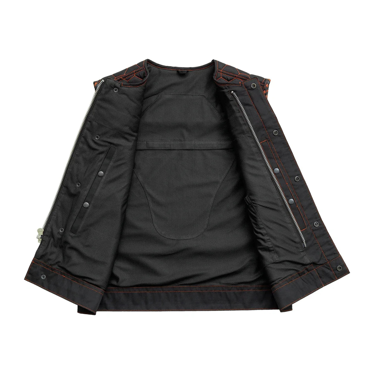 Hornet Moto Mesh Men's Club Style Vest Men's Moto Mesh Vest First Manufacturing Company