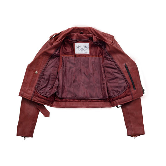 Katy - Women's Leather Jacket - BHBR Women's Leather Jacket Jackets
