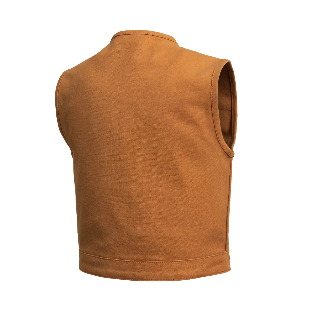 Lowside Men's Motorcycle Canvas Vest Men's Canvas Vests First Manufacturing Company