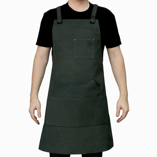 Machinist Apron Apron First Manufacturing Company Blue Steel Rough Suede
