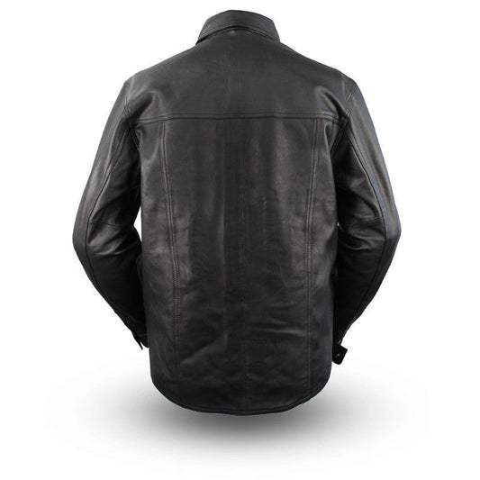 Milestone - Men's Leather Motorcycle Shirt Men's Shirt First Manufacturing Company