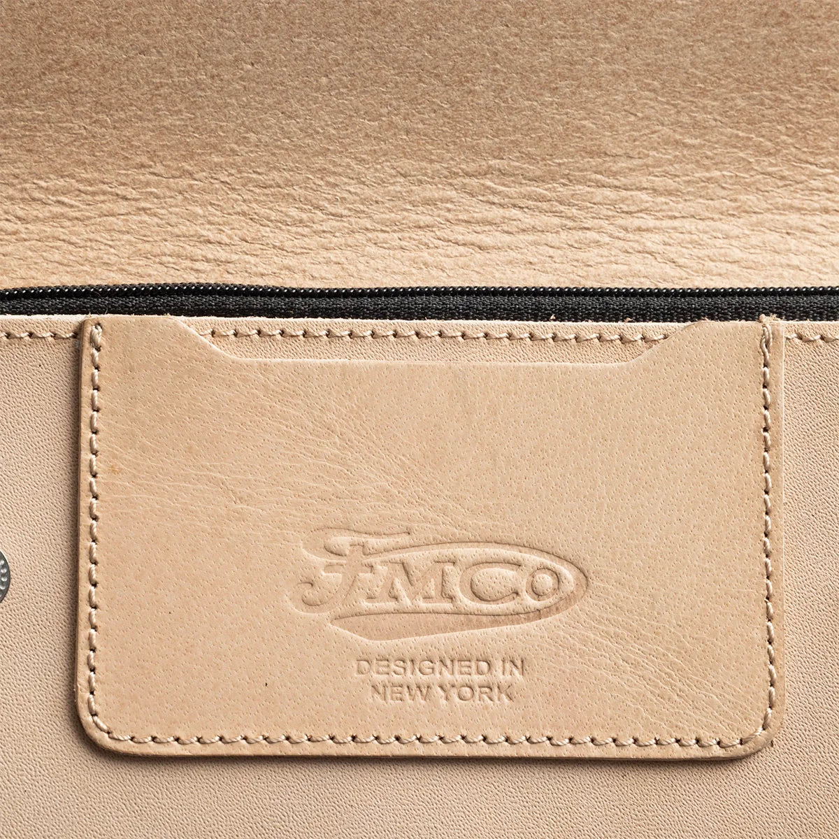 LARGE TRUCKER - Vegetable Tanned Leather Wallet