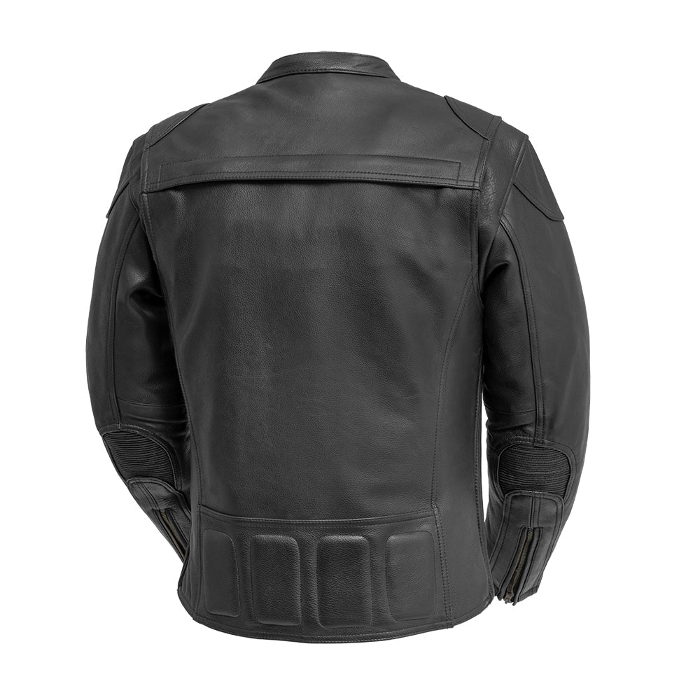 Nemesis Men's Motorcycle Leather Jacket Men's Leather Jacket First Manufacturing Company