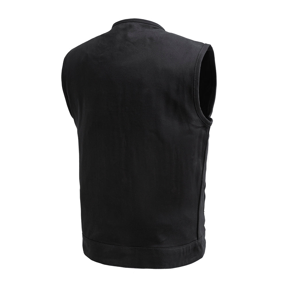 No Limit - Men's Motorcycle Twill Vest Men's Twill Vest First Manufacturing Company