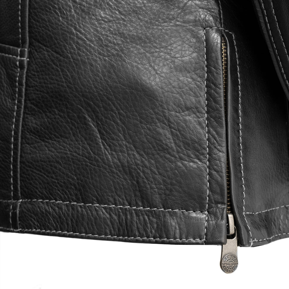 Outlander - Women's Motorcycle Leather Jacket Women's Leather Jacket First Manufacturing Company