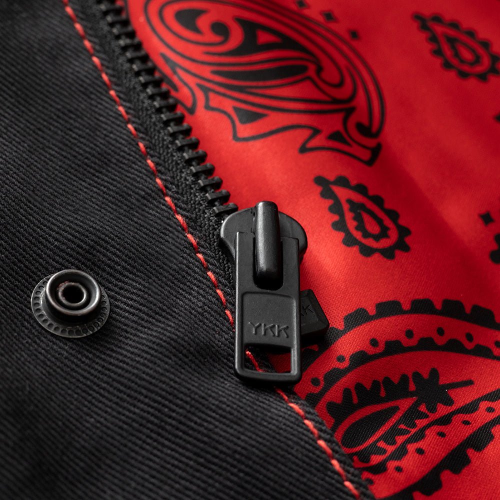 Pulse - Men's Twill Motorcycle Vest - Limited Edition Factory Customs First Manufacturing Company