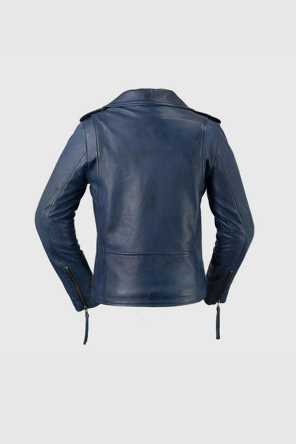 Rockstar Moto Lambskin Leather Jacket Women's Fashion Leather Jacket FMCo