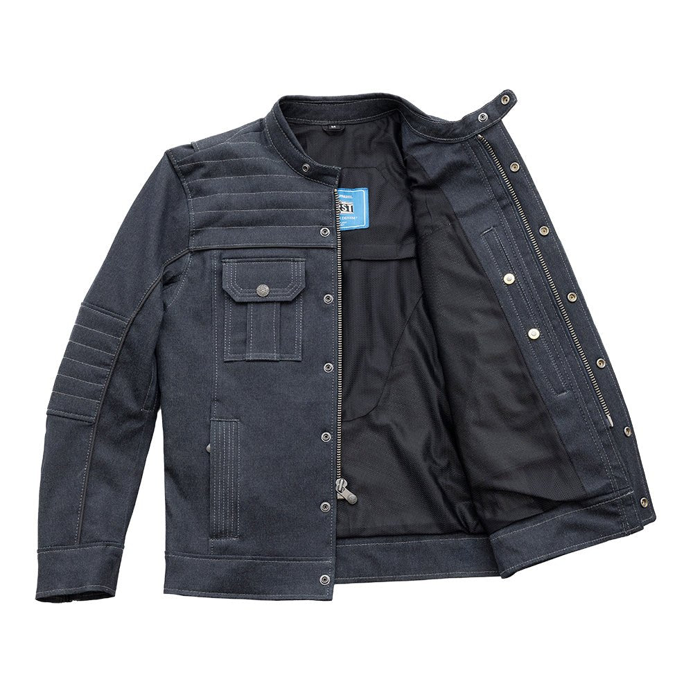 Rowdy Men's Thunder Denim Motorcycle Jacket (Copy) Men's Thunder Denim Jacket First Manufacturing Company